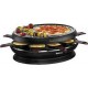 Tefal Raclette - Fondue Raclette Colormania noir RE320012