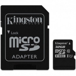 Kingston Carte Micro SD Canvas Select 32Go SDHC