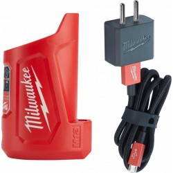 Milwaukee Chargeur compact pour batterie 12V M12TC 4932459450