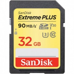 Sandisk Carte SD Extreme Plus SDHC 32Go