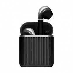 Be Mix Écouteurs sans fil rechargeables EarBox noir