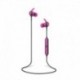 TNB Écouteurs - Bluetooth - Intra auriculaire - Avec micro - Be Color BT - Rose et Gris