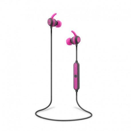 TNB Écouteurs - Bluetooth - Intra auriculaire - Avec micro - Be Color BT - Rose et Gris