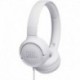 JBL Tune500 - Blanc - Casque audio filaire