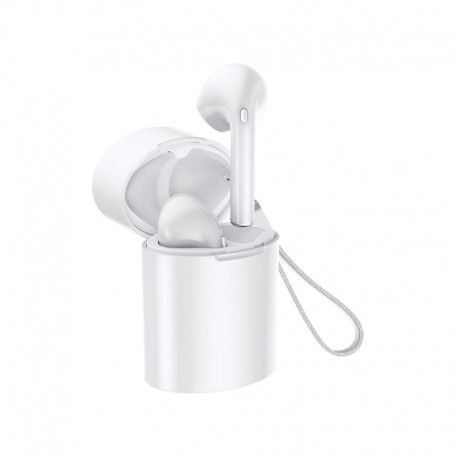 Be Mix Écouteurs sans fil rechargeables EarBox Signature blanc