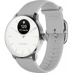 Withings Montre santé Scanwatch Light Blanche