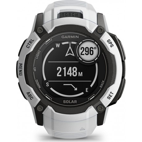 Garmin Montre sport Instinct 2X Solar Whitestone