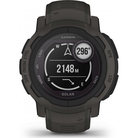 Garmin Montre sport Instinct 2 Solar Graphite