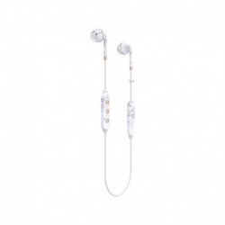 Happy Plugs Ecouteurs Wireless II White Marble