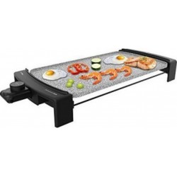 Plancha électrique cecotec tasty&grill 3000 blackwater noir, 2600 w, convient au lave-vaisselle