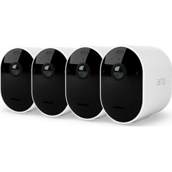 ARLO Caméra de surveillance 4 caméras PRO5 blanc VMC4460P-100EUS