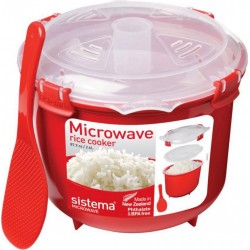 Sistema Cuiseur riz vapeur micro-ondes à clips 2.6 L
