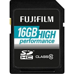 Fujifilm Carte mémoire SDHC C10 Performance 16Go