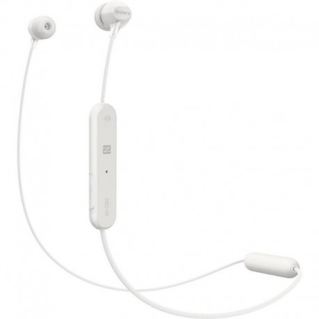 SONY Écouteurs sans fil Bluetooth - WIC 200 - Blanc