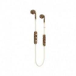 Happy Plugs Ecouteurs Wireless II Leopard