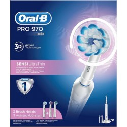 Oral-B Brosse à Dents Électrique Sensi UltraThin PRO 970