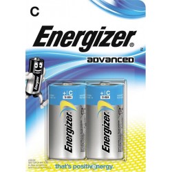 Energizer Advanced 2 piles 1,5V alcalines C/LR14 (lot de 3)