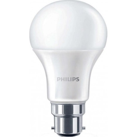 Philips ampoule LED standard B22 8W (60W) 2700K blanc chaud (lot de 2)