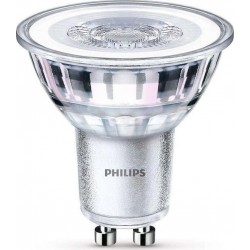 Philips ampoule LED spot à intensité variable GU10 5,5W (50W) 3000K blanc (lot de 2)
