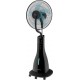 Cecotec EnergySilence 690 FreshEssence - Ventilateur sur pied avec nébuliseur, 40cm, 90 W, couleur noir