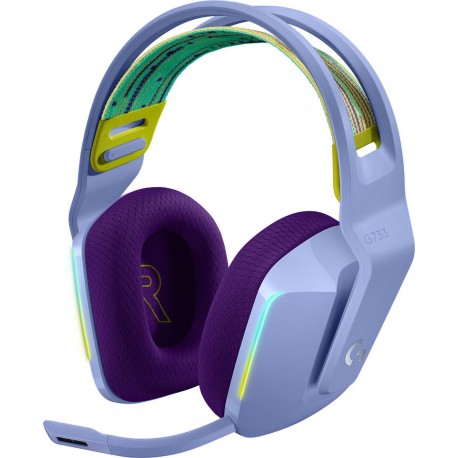 Logitech Casque gamer G733 K-DA LILAS sans fil