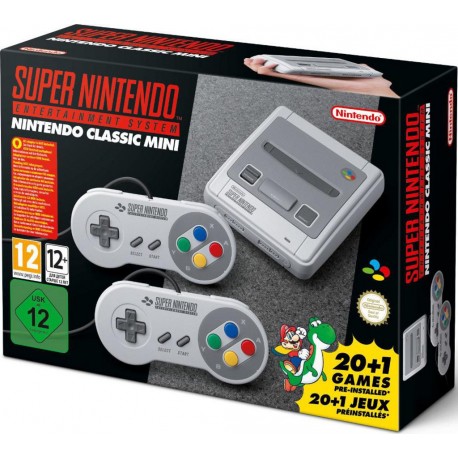 Nintendo Console Classic Mini Super Nes SNES 21 jeux inclus