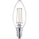 Philips ampoule LED flamme E14 2W (25W) 2700K blanc chaud (lot de 3)