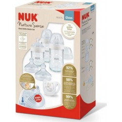 NUK Biberon Petit Set Nature Sense Verre