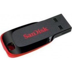 Sandisk Clé USB Cruzer Blade - USB 2.0 - 64 Go