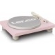 Lenco Platine vinyle LS-50PK rose