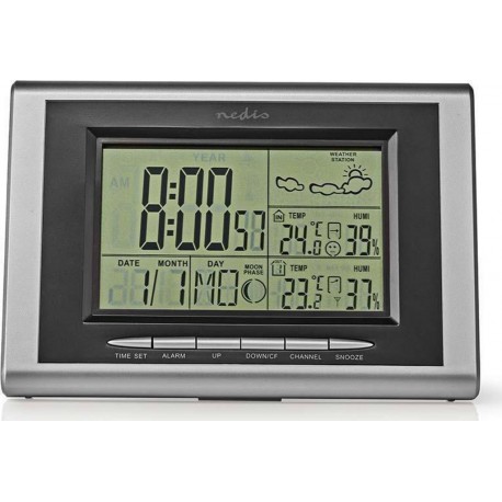 Nedis Station météo Hygromètre Date/heure Appareil extérieur