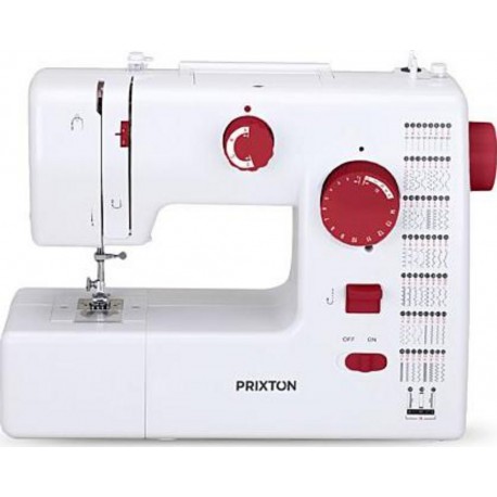 Prixton Machine à coudre P130 - 59 Points de Couture - 30W
