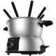 Fondue électrique cecotec fun gourmet fondue acier, 1000w, 8 fourchettes incluses