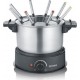 Sev4008146039560 Severin fo2473 fondue électrique 8 personnes avec caquelon inox amovible, inclus : protection anti-projections