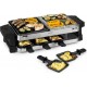Klarstein sirloin appareil à raclette pour 8 personnes - thermostat réglable en continu - 1500W - aluminium & pierre GQ6-Sirloin