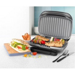Sal5054061416770 Salter cosmos health grill - 1000W - revetement anti-adhésif - plateau d'égouttoir amovible - large surface de
