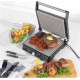 Sal5054061416640 Salter xl health and panini grill - 2200W - 2 surfaces de cuisson - bac d'égouttement - contrôle de la températ