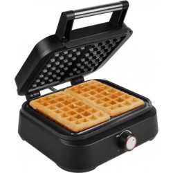 432106 Princess gaufrier deluxe 1500 w noir mat