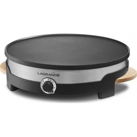 Lag3196201090173 Lagrange 109 017 crepiere tradi' duo - plaques amovibles fonte d'aluminium grande crepe+7 mini crepes - 1500W