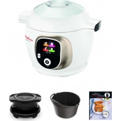 Moulinex Cookéo + Extra Crisp + Moule à gâteau+livre de recettes YY4886FB