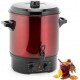 Klarstein biggie distributeur de boissons chaudes 27l - minuterie réglable - 2000W - rouge
