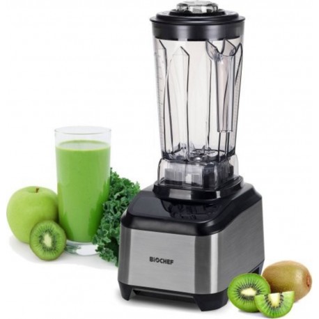 Biochef Blender biochef atlas power - moteur brushless 1000W - bol en tritan 2l - ecran tactile led - pour smoothies, soupes, gl