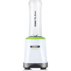 Domo do713bl my blender slushy - blender 2x600ml - 300W - sert a la fois de mixeur et de bouteille - sans arriere-goût ni odeur
