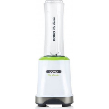 Domo do713bl my blender slushy - blender 2x600ml - 300W - sert a la fois de mixeur et de bouteille - sans arriere-goût ni odeur