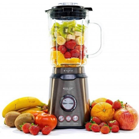 ECO-DE ECODE blender professionnel americain titanblade pro. Pichet thermosecur 1890 ml, 6 lames titanium avec scie