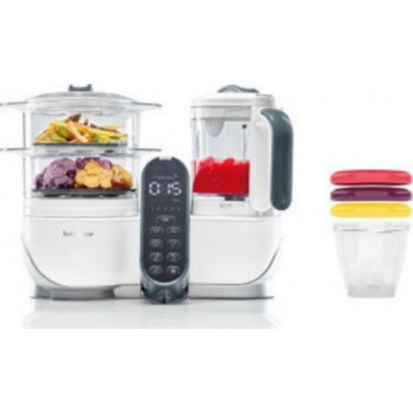 Babymoov Robot cuiseur mixeur babymoov 4 en 1 pour bébé a108459 blanc FC-1-13095227