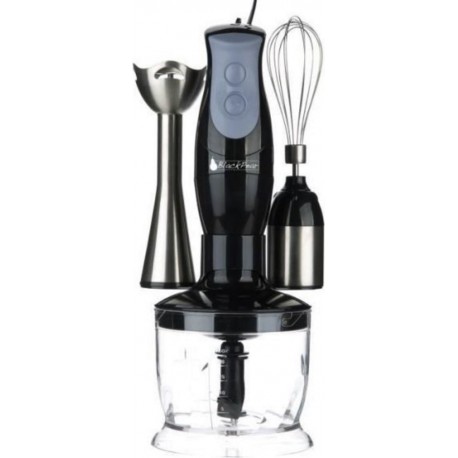 Black pear mixeur plongeant avec hachoir - noir