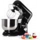 Klarstein bella nera - robot de cuisine multifonction - robot patissier (2000w, bol de 5l, 6 vitesses) TK2-BELLA NERA