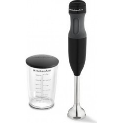 Kitchenaid 5khb1231eob mixeur plongeant classic - 180 w - noir