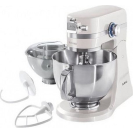 AEG Robot pâtissier aeg ultramix km4100 - 1000 watt - blanc coquille d'oeuf KM4100